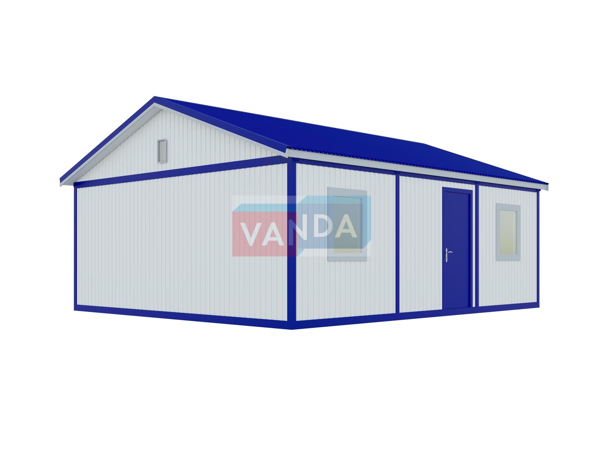 Модульная бытовка 7.2x6.0 с МДФ панелями